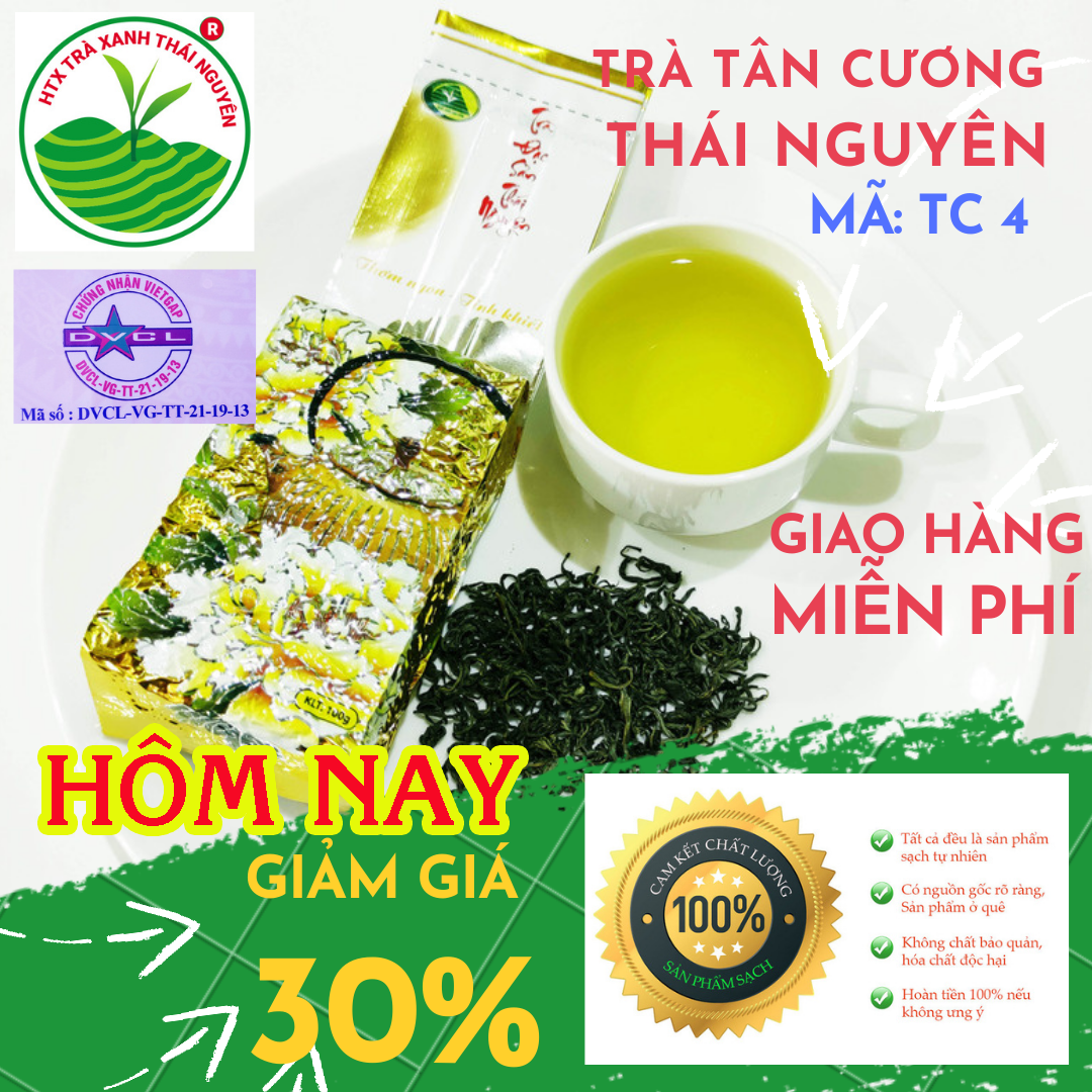 Trà Thái Nguyên - Trà Tân Cương Đặc Sản (TC8) Loại 1kg